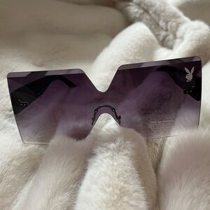 Playboy Black with Purple shade Sunglasses